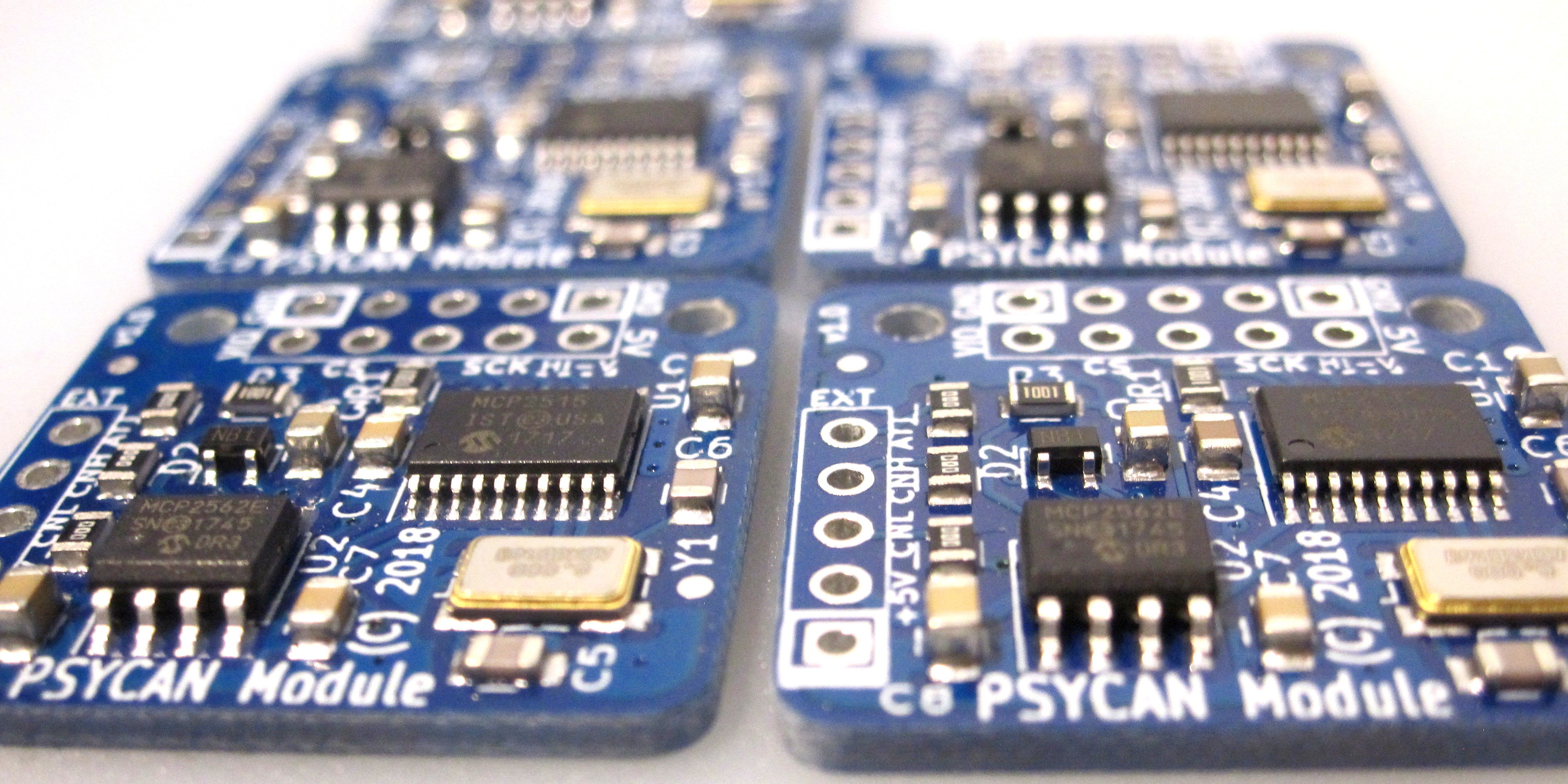 PSYCAN Modules: CAN bus made easy – Psychogenic Electronics Engineering